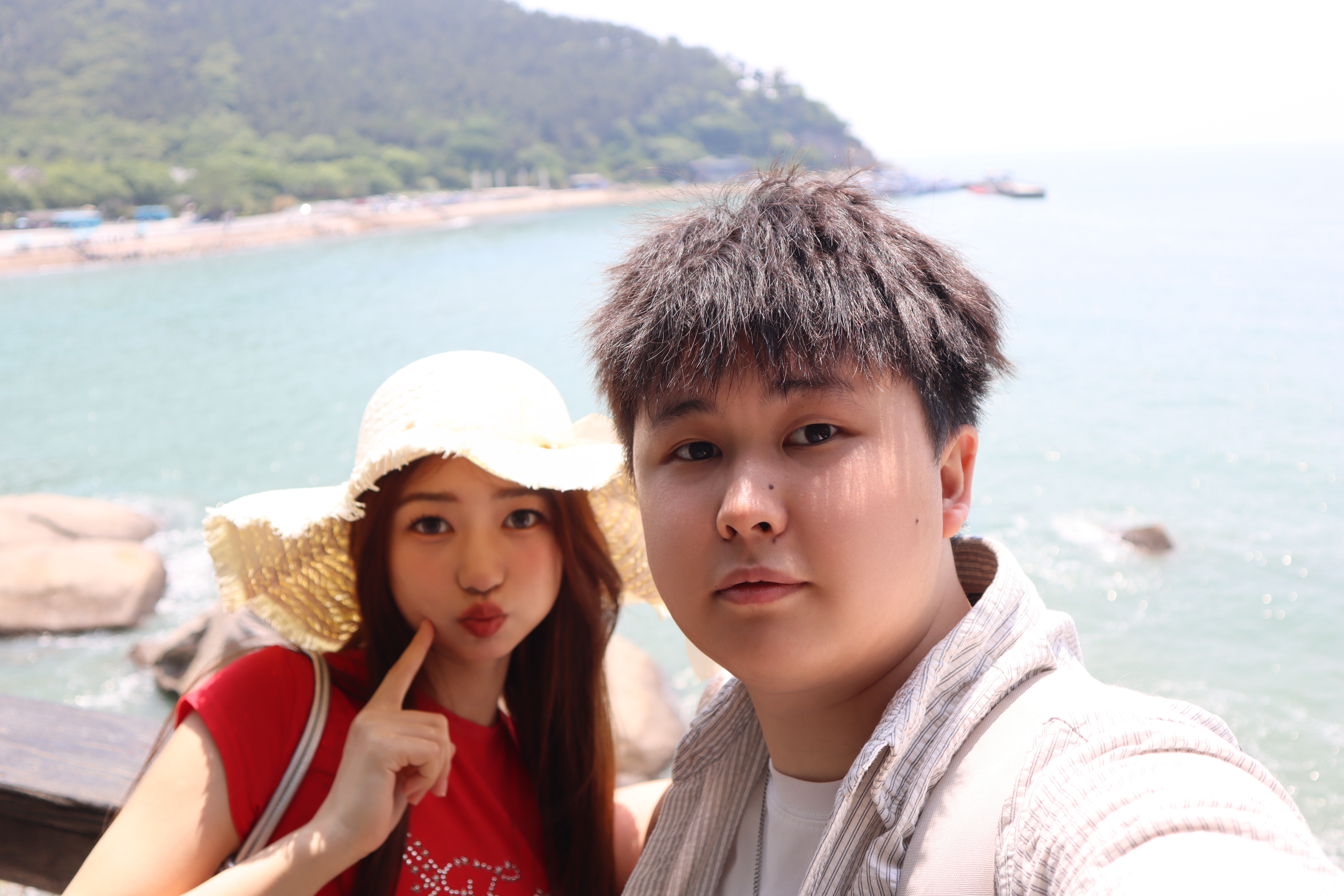和小宝在青岛